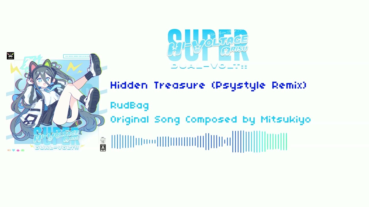 [Blue Archive Arrange] Hidden Treasure (Psystyle Remix) [SUPER Hi-Voltage Arisu Dual-Volt!!]