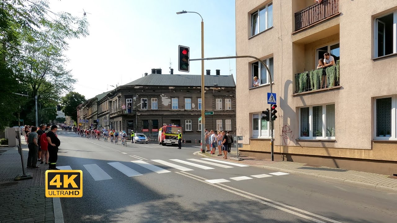 Tour de Pologne w Cieszynie 2025r [4K]