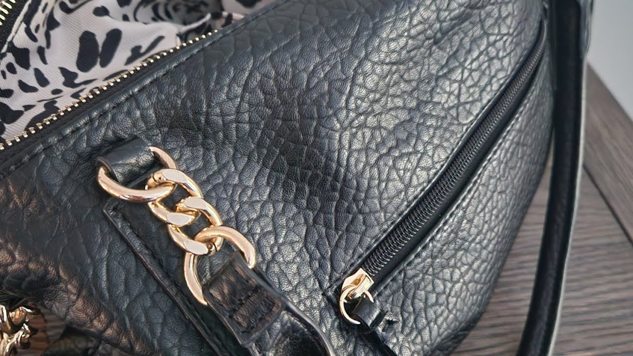 What's In My Bag: Jessica Simpson Kealey Satchel from TJMaxx|HomeGoods