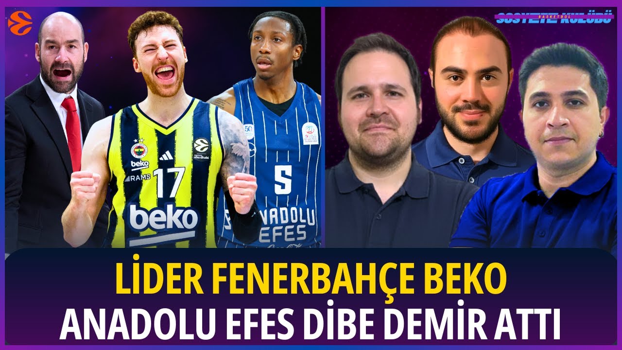 LİDER FENERBAHÇE BEKO | ANADOLU EFES DİBE BATTI | Soru&Cevap | EuroLeague Gündemi