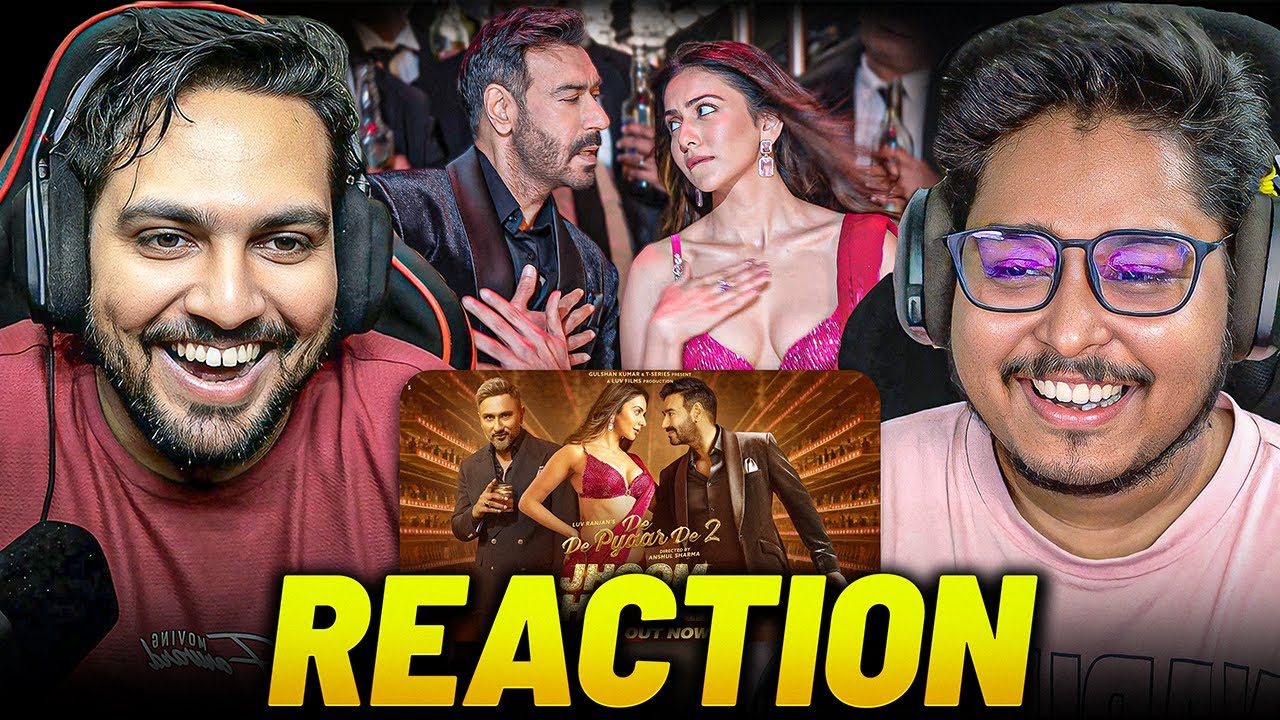 Jhoom Sharaabi (Song) De De Pyaar De 2 REACTION🔥 | Ajay Devgn, Rakul Preet Singh | Yo Yo Honey Singh