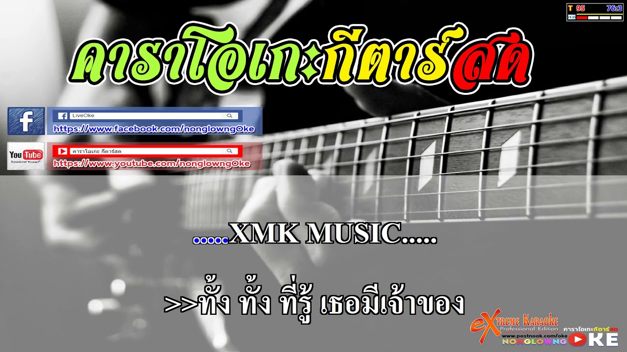 ชู้ - หลง ลงลาย  KARAOKE NO VOCAL