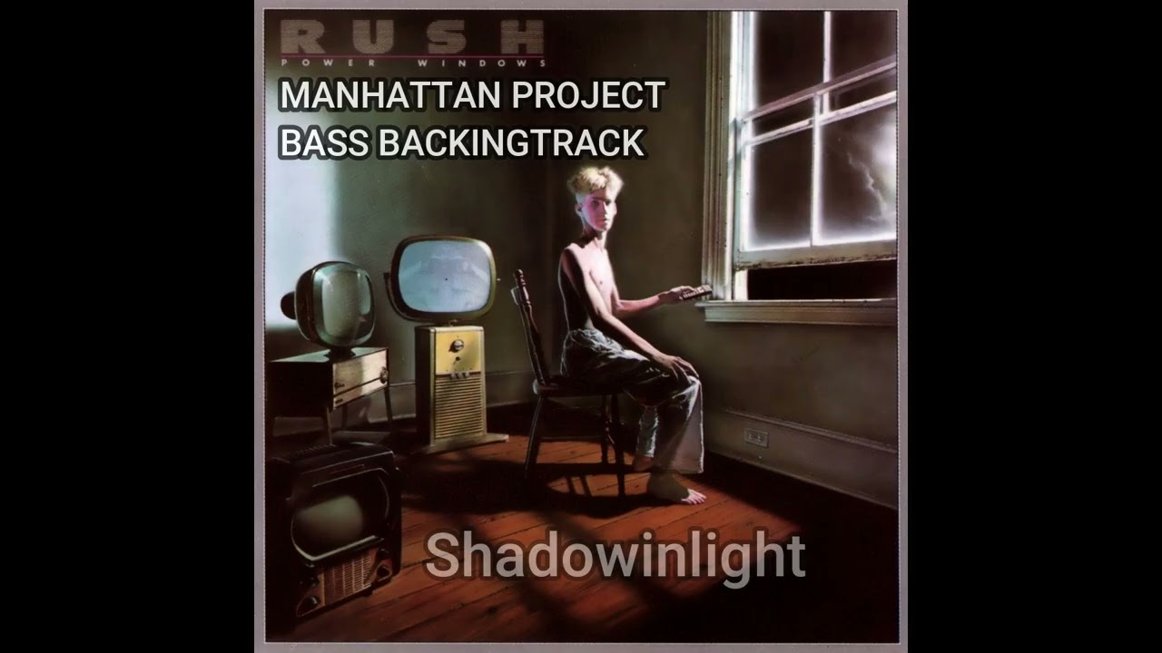 Rush - Manhattan Project - Bass Backingtrack