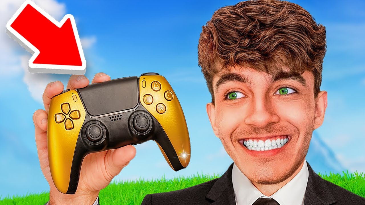 ME TORNEI O MELHOR JOGADOR DE CONTROLE NO FORTNITE!?