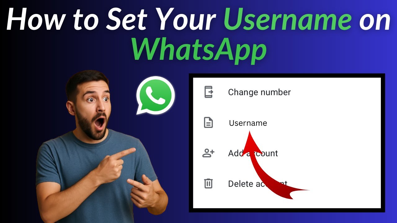 How to Set Username on WhatsApp (2025) | WhatsApp New Update