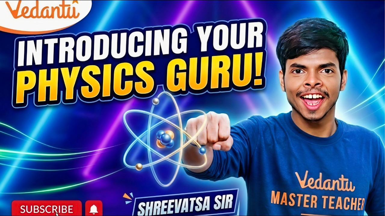 ಹಾಯ್ ಮಕ್ಳಾ!! I am Your new teacher | Shreevatsa Sir Physics