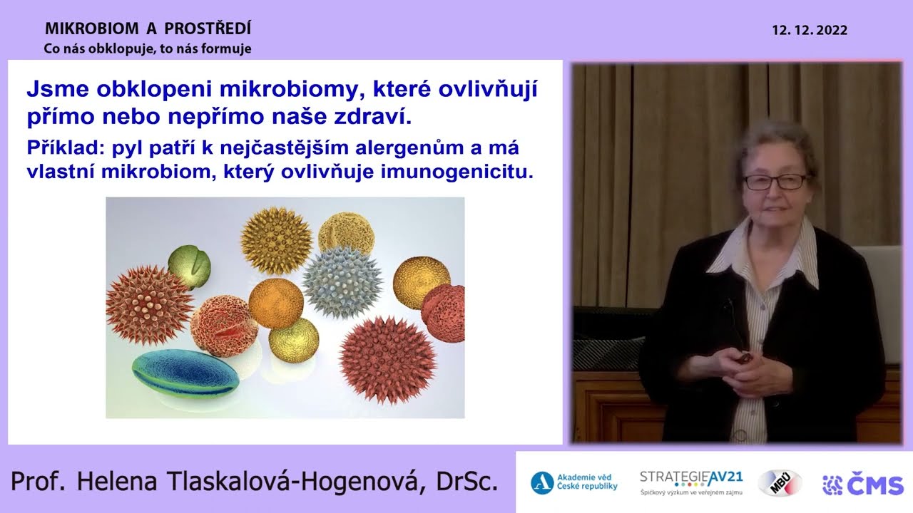 Úvodní slovo prof. MUDr. Heleny Tlaskalové-Hogenové, DrSc.