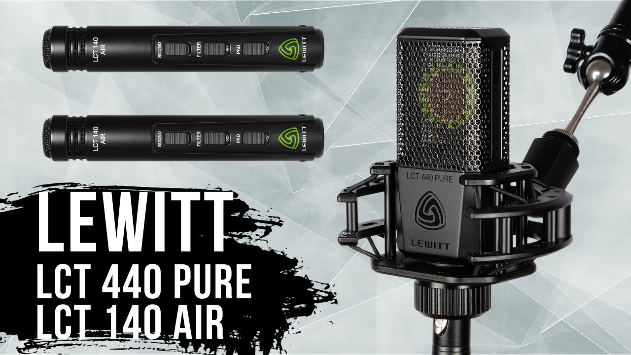 LEWITT &ndash; LCT 440 PURE & LCT 140 AIR stereo pair - Demo | Magazine # 214