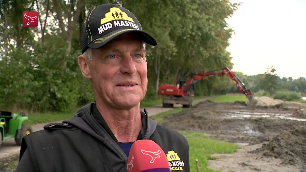 Opbouw van het Mud Masters parcours