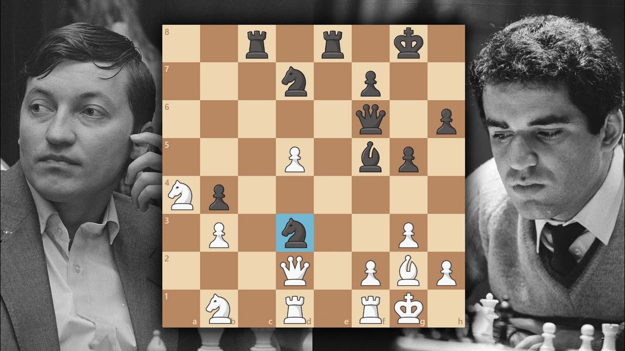 اسب یا اختاپوس | کارپوف کاسپاروف قهرمانی جهان بازی شانزدهم