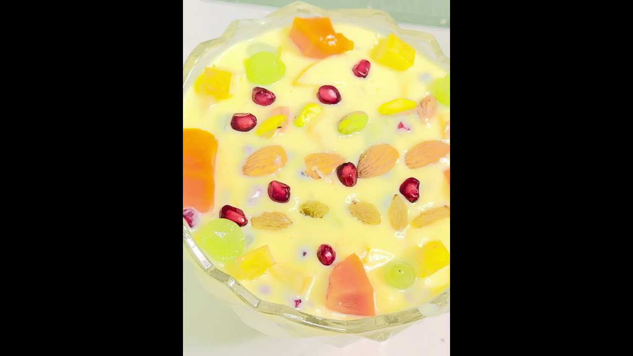 परफ़ेक्ट फ्रूट कस्टर्ड सही तरीके से कैसे बनाते है |Fruit Custard  Recipi in Hindi |Quick Dessert 