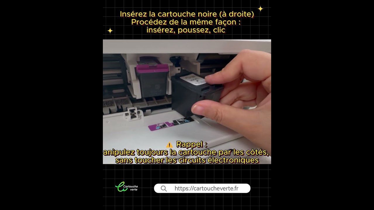 HP 305 : Comment installer votre cartouche en 1 min (Sans stress, sans bavure) 🖨️