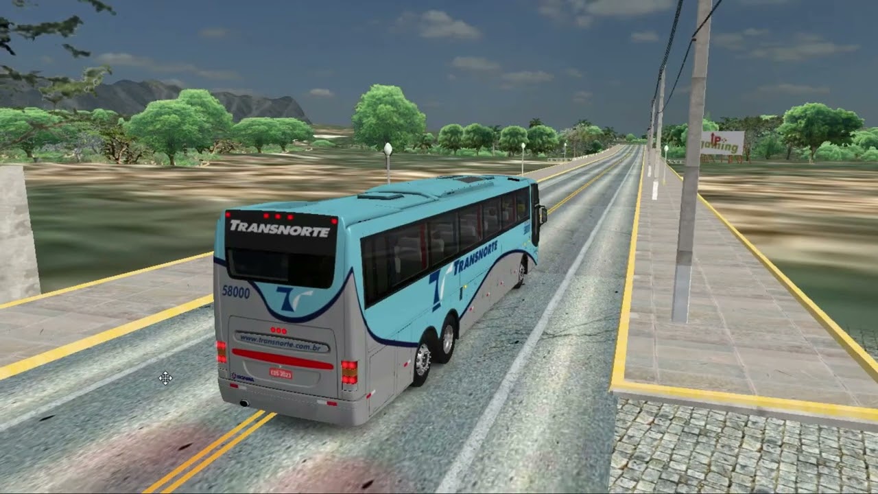 Omsi2 Mapa Brasil Viagem (BA) Ônibus Jumbuss 360 SCANIA by EDSONV12