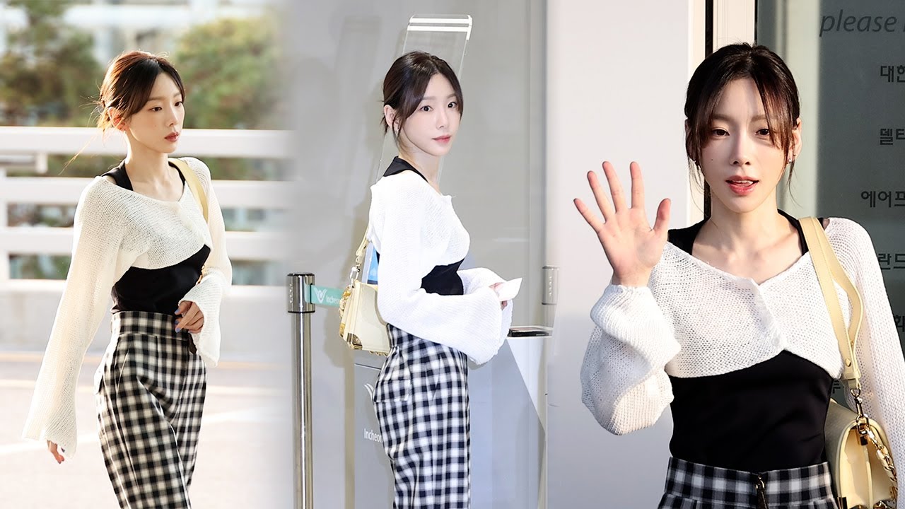 230410 SNSD “TAEYEON” (소녀시대 태연) 출국 Departure | 인천공항 • 비몽