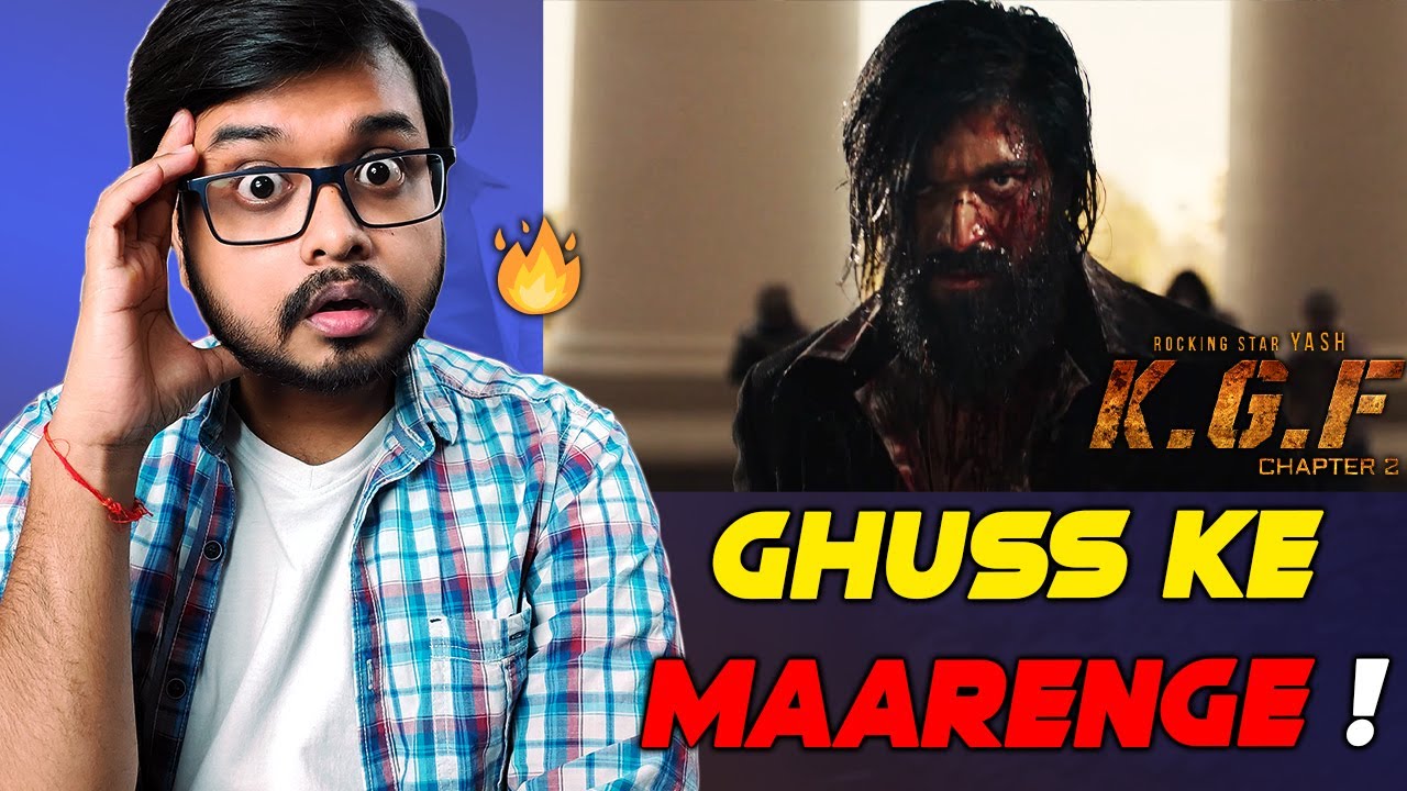 KGF Chapter 2 Trailer Reaction & Review | Rocking Star Yash 🔥