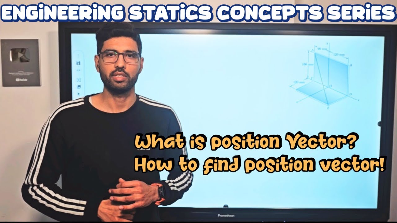 What is position vector & how to find a position vector for a given point. Engineers Academy
