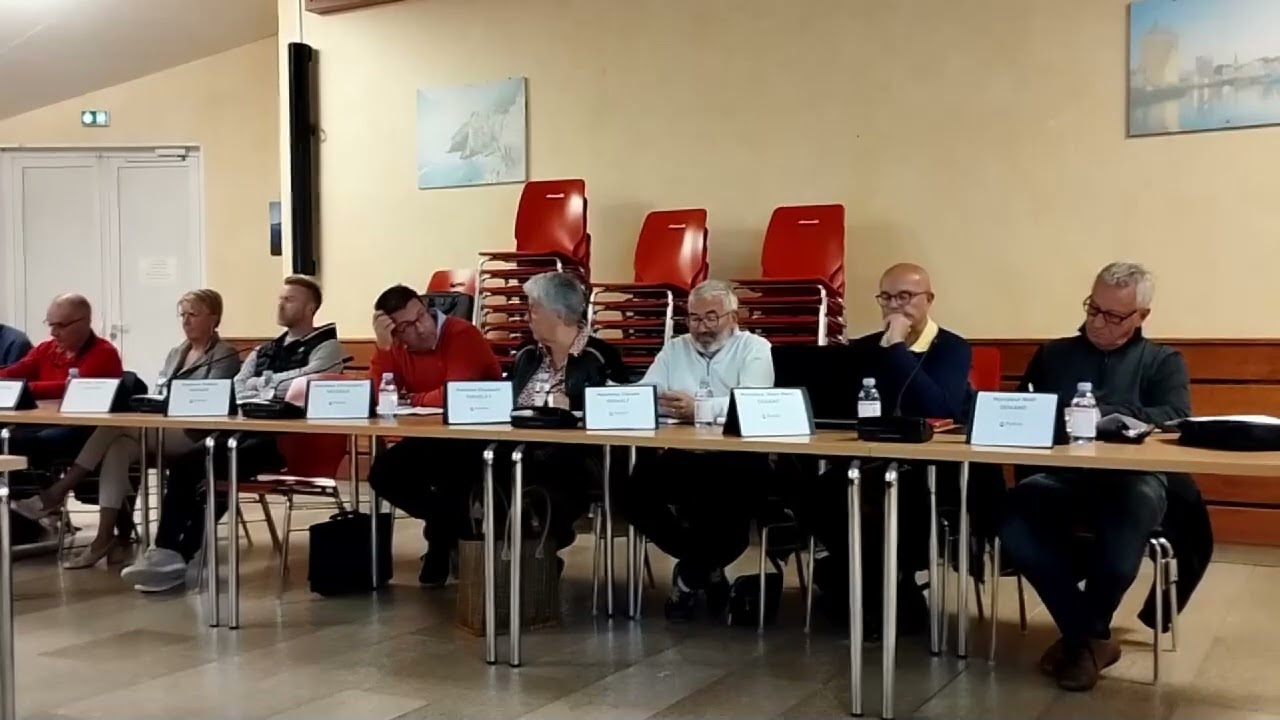Réunion publique du conseil municipal du lundi 16 septembre 2024
