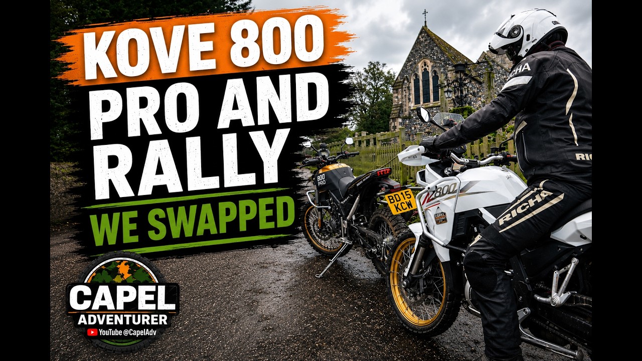 Kove 800x Pro vs Kove 800 Rally - We Swapped!