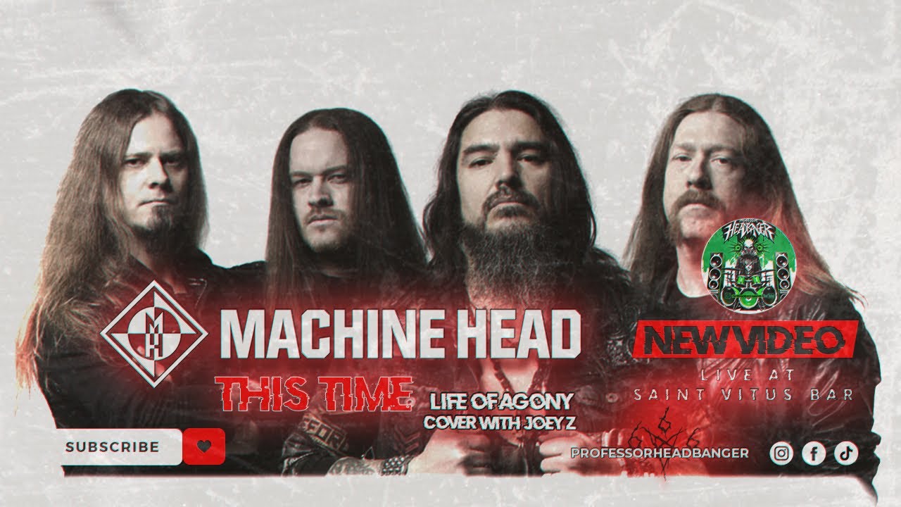 Machine Head - This Time (Life Of Agony Cover with Joey Z. at St Vitus Bar)