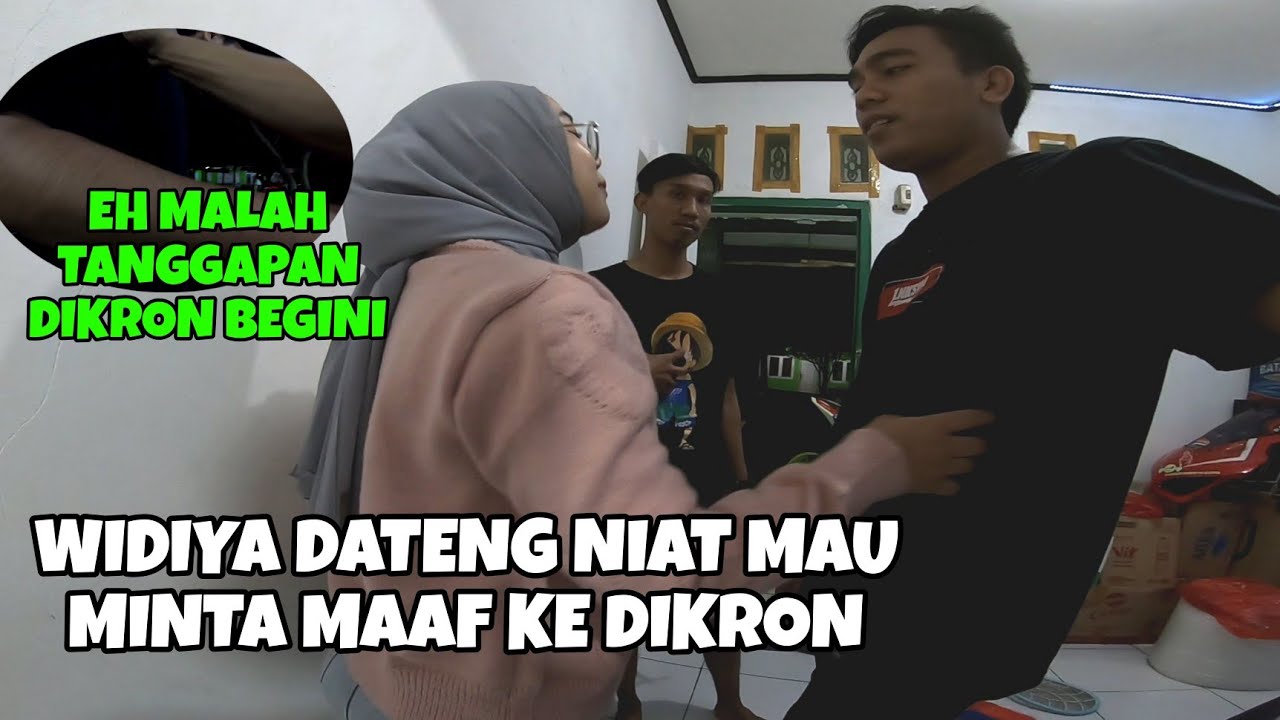 NIAT WIDIYA DATENG MINTA MAAF - MALAH DIKRON BEGINI TANGGAPANNYA!!!