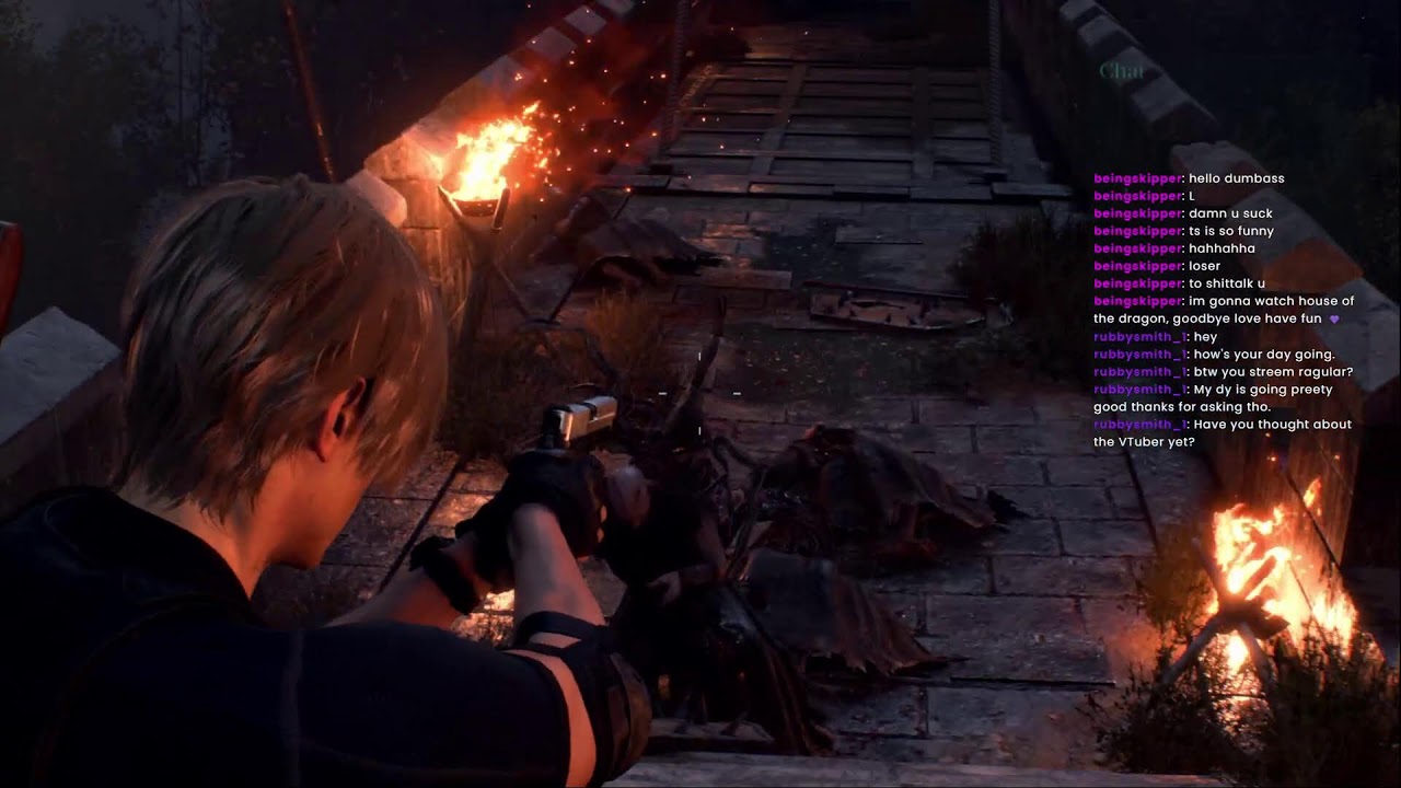 Playing a Resident Evil Game till Leons back (re4) P3