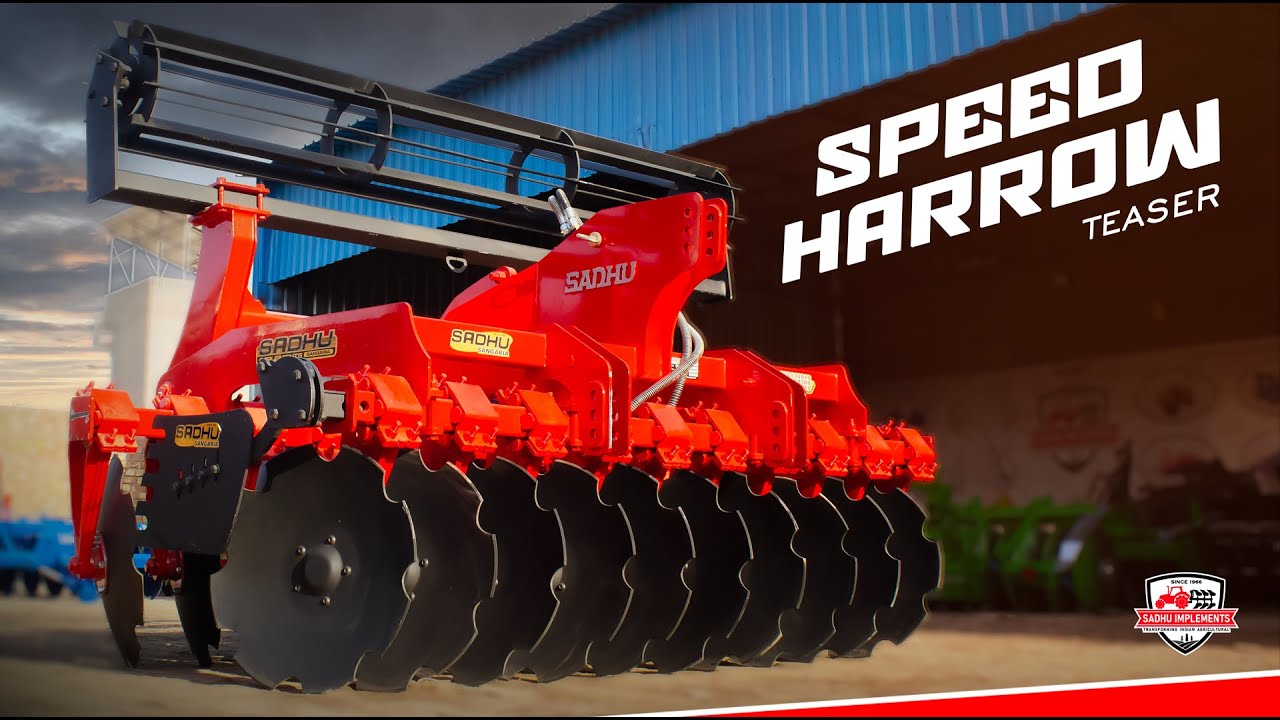 SPEED DISC HARROW - OFFICIAL TEASER | Sadhu Implements, Sangaria #SadhuImplements #SpeedDisc