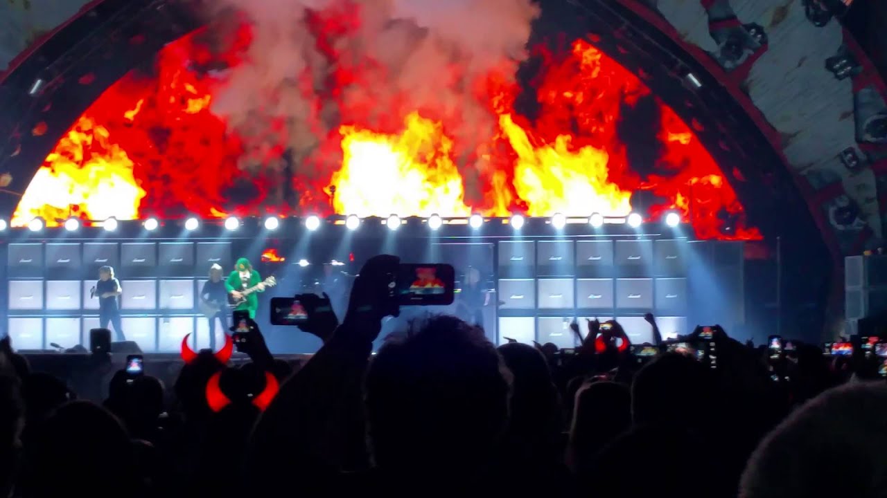 AC/DC - Intro and Rock or Bust February 2, 2016 Tacoma Dome