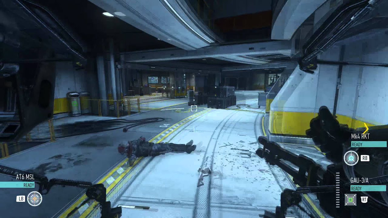 Call of Duty: Advanced Warfare - AST Scene 2 - Mission Terminus - (Xbox One) Gameplay