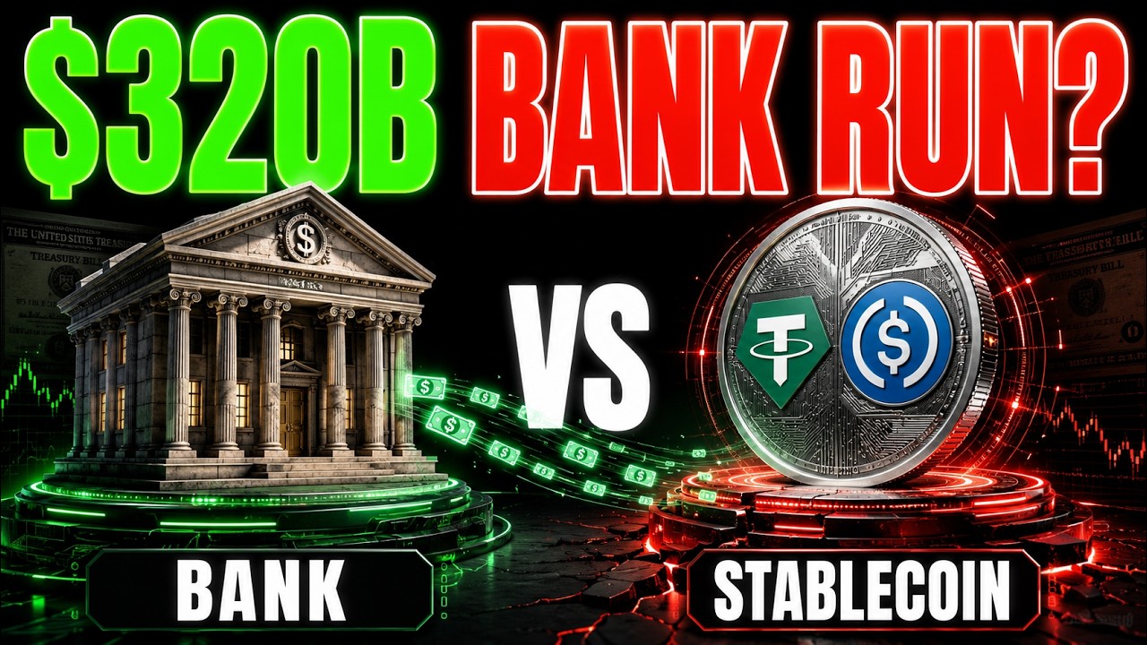 Stablecoins vs Banks: The $320 Billion Shadow Banking System