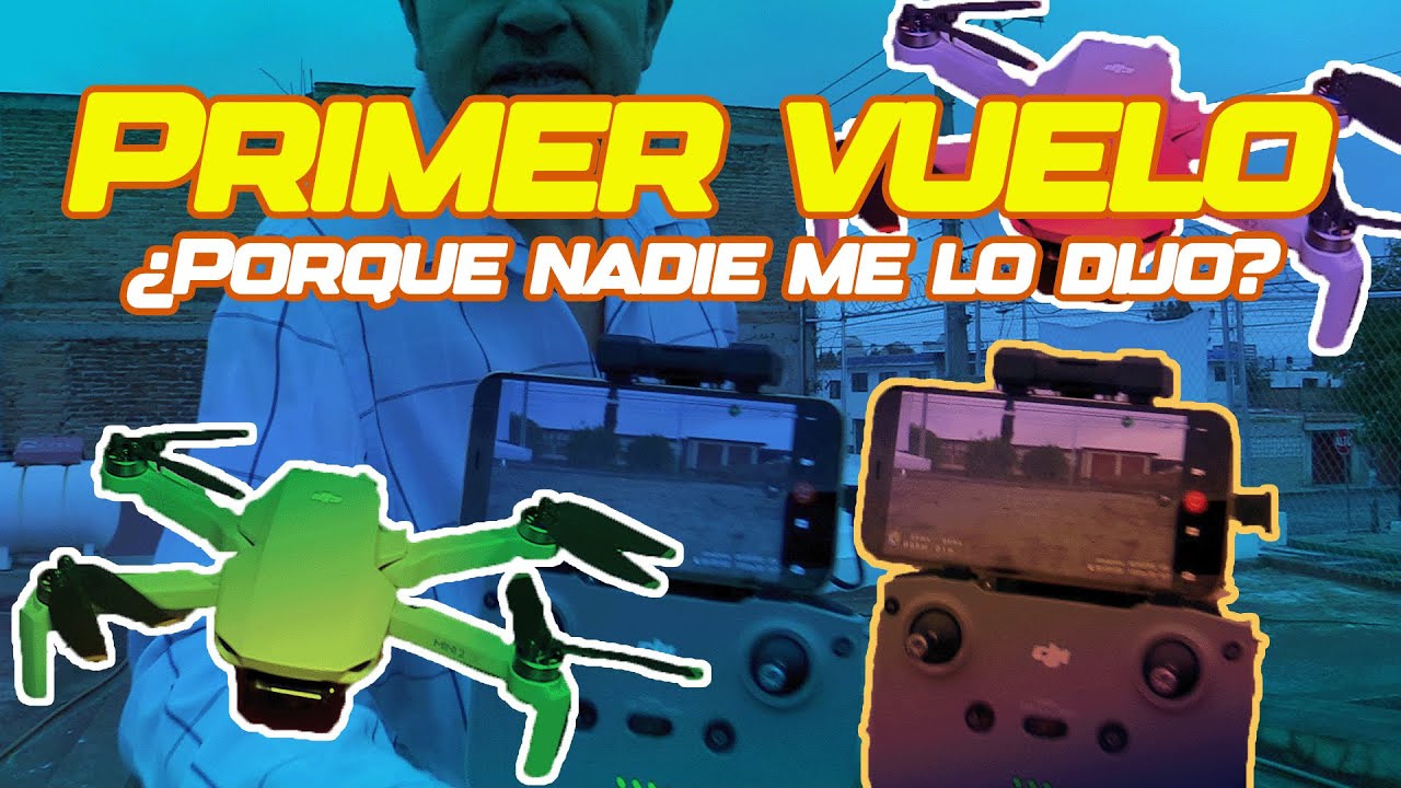 DJI Mini 2 SE Primer Vuelo