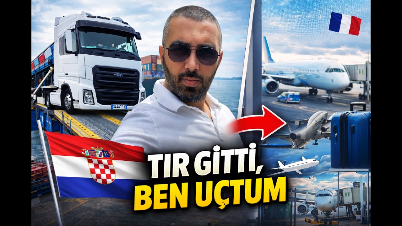 TIR GİTTİ, BEN UÇTUM! 🚛✈️