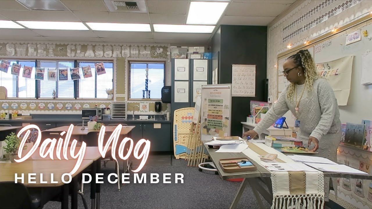 Back to Elementary | Week 15 - Hello December!