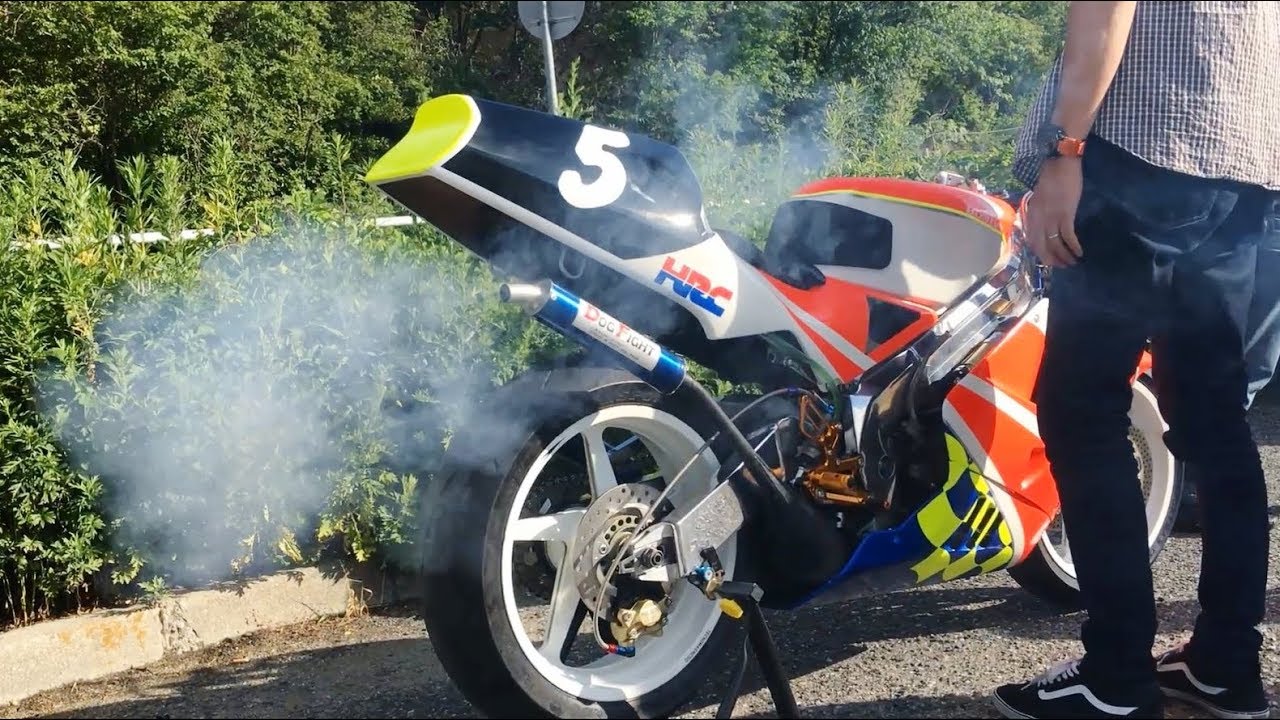 RS250RみたいなMC21の直キャブ2ストサウンドを堪能！（NSR250R）