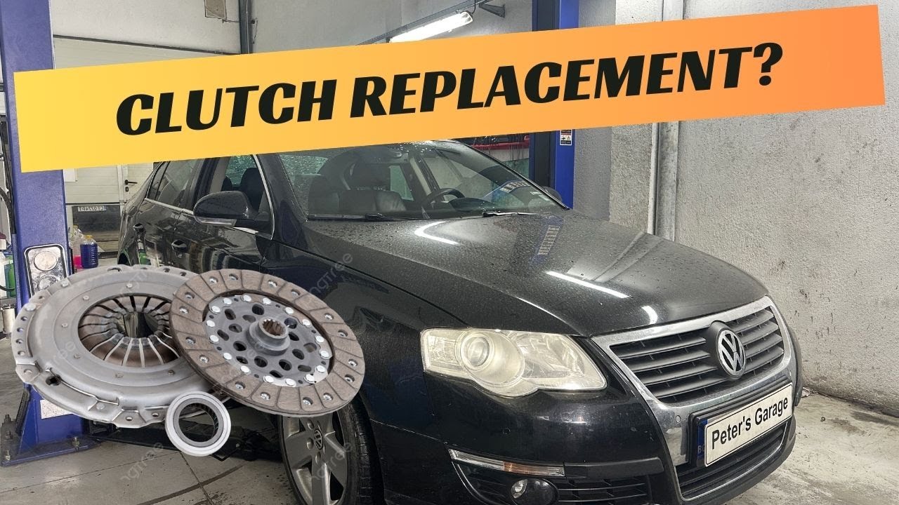 VW Passat B6 1.6 TDI Clutch and Flywheel replacement B7
