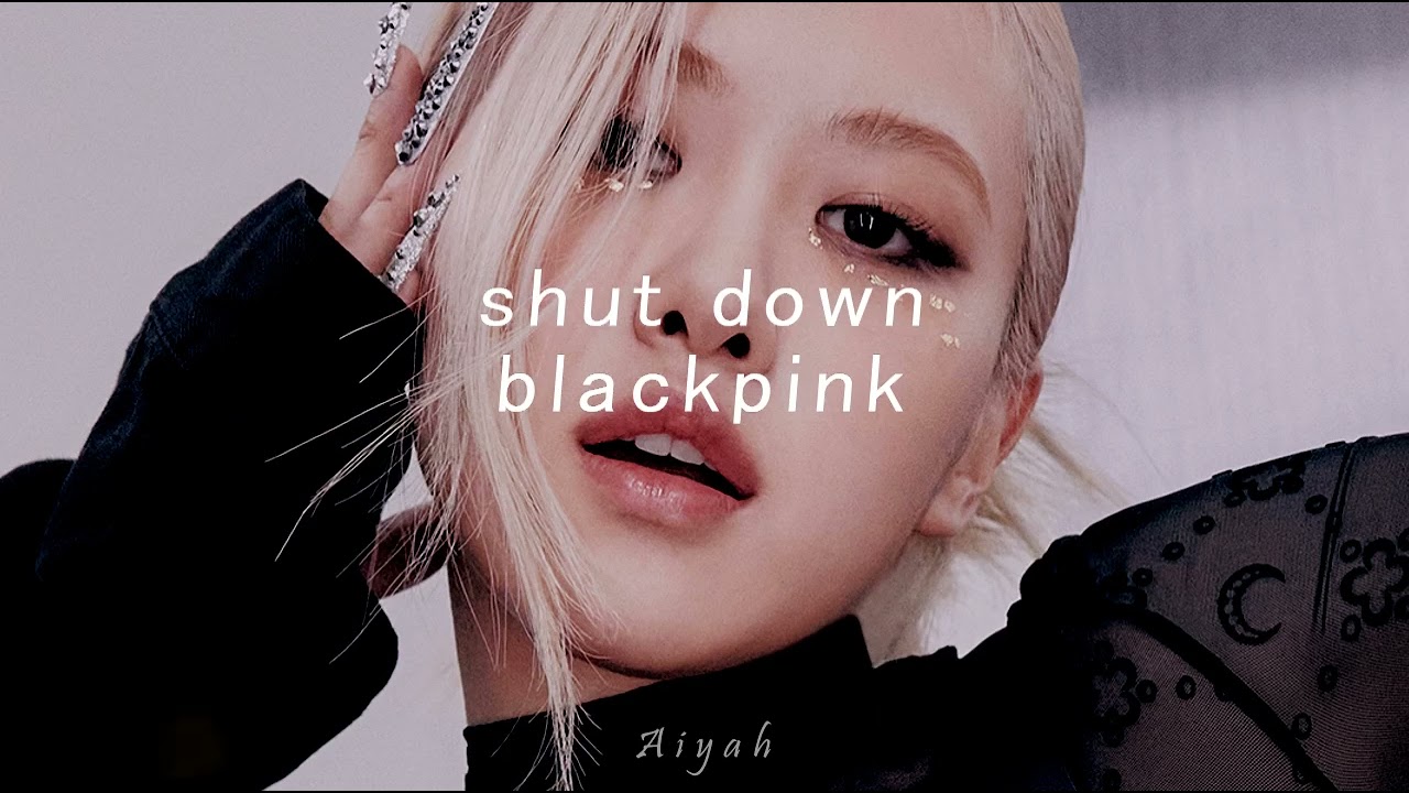 Shut down - blackpink (bass boosted + slowed + reverbed)