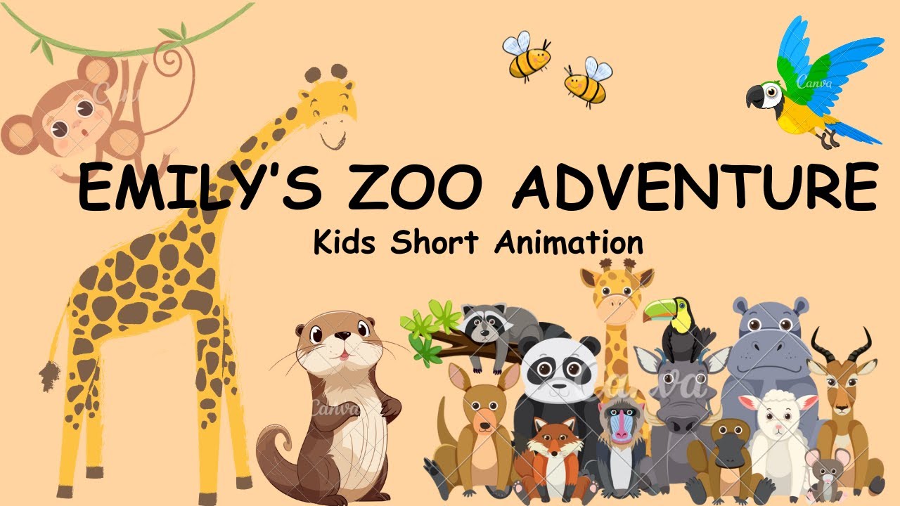 Emily's Zoo Adventure-Kids Short Animation