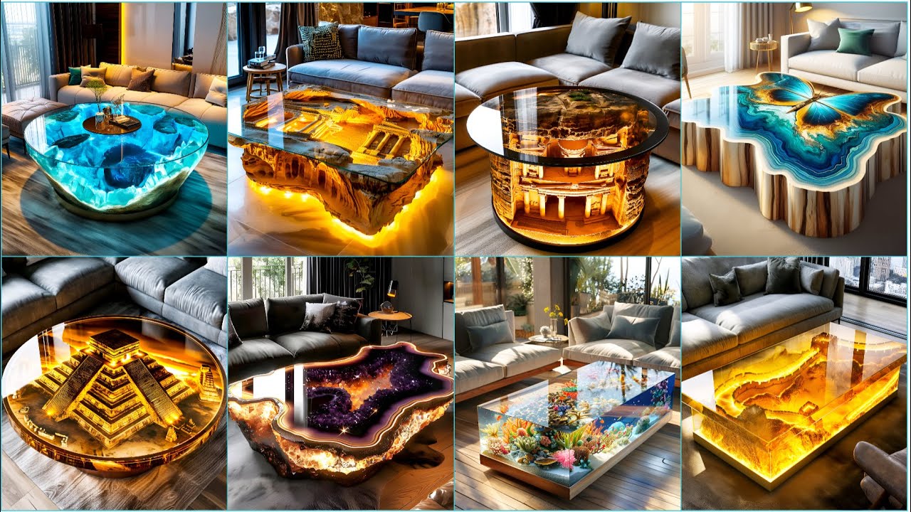 Top 300 Epoxy Coffee Table Designs 2025: Stunning Resin River Tables & Epoxy Tabletop Ideas (P6)