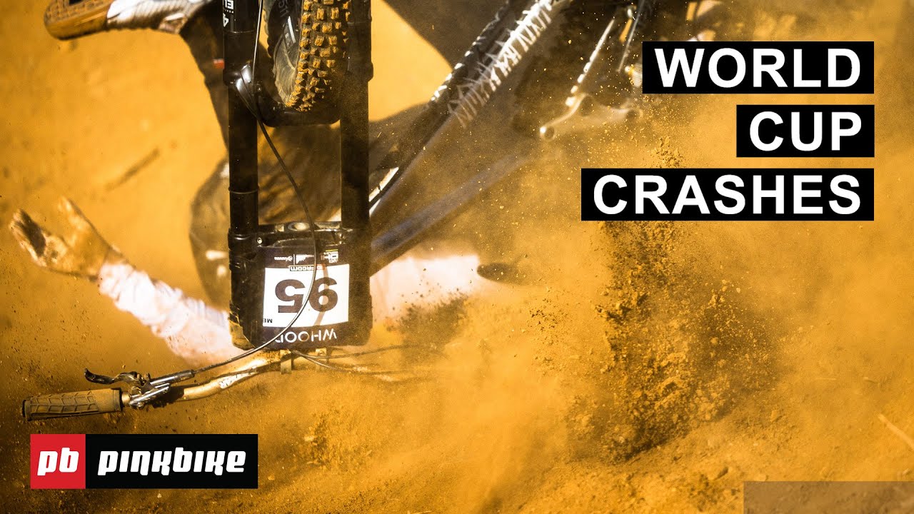 World Cup DH Pro MTB Crashes - Friday Fails #362