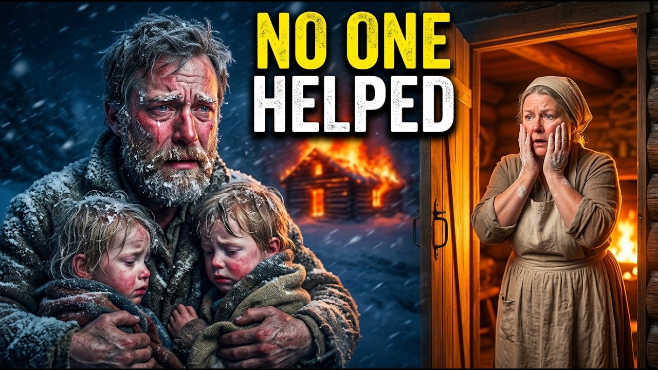 Mountain Man's Cabin Burned Overnight — An Obese Widow Said 'Bring Your Children to My House