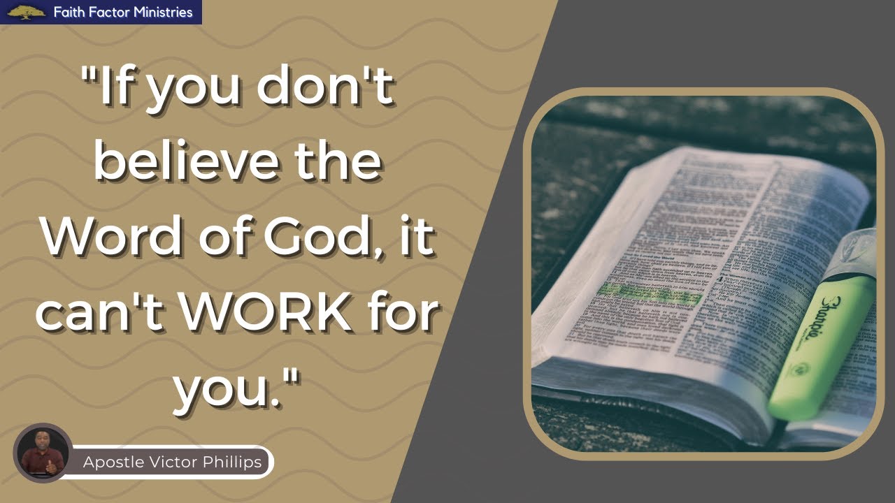 The Power and Efficacy of God's Word