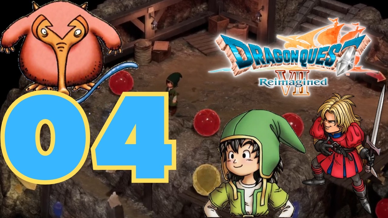 Dragon Quest VII Reimagined | German | Folge #004 | Rätsel in der Farbfelsmine. | DABULP