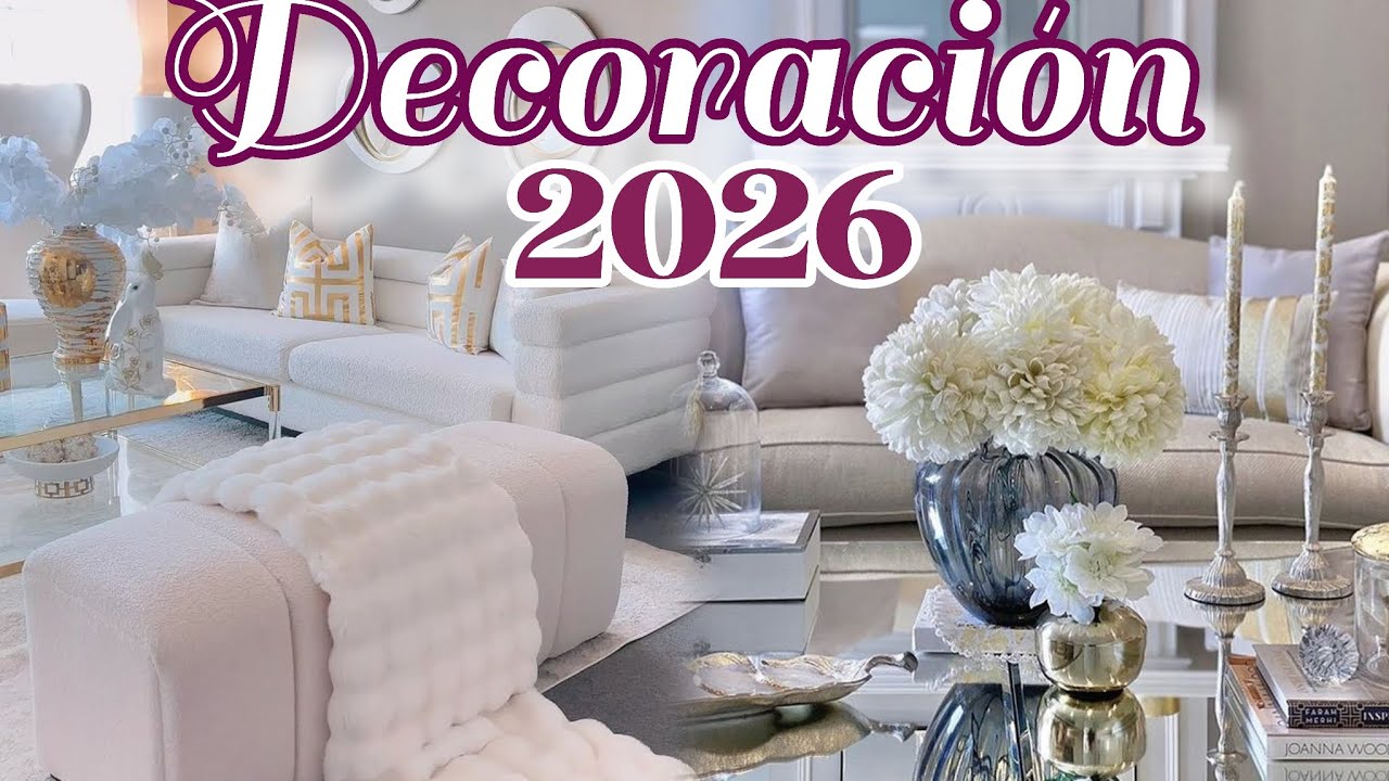 DECORACI&Oacute;N MODERNA 2026! IDEAS PARA RENOVAR LA DECORACI&Oacute;N DE TU Mesa de Sala CON ESTILO Y ELEGANCIA
