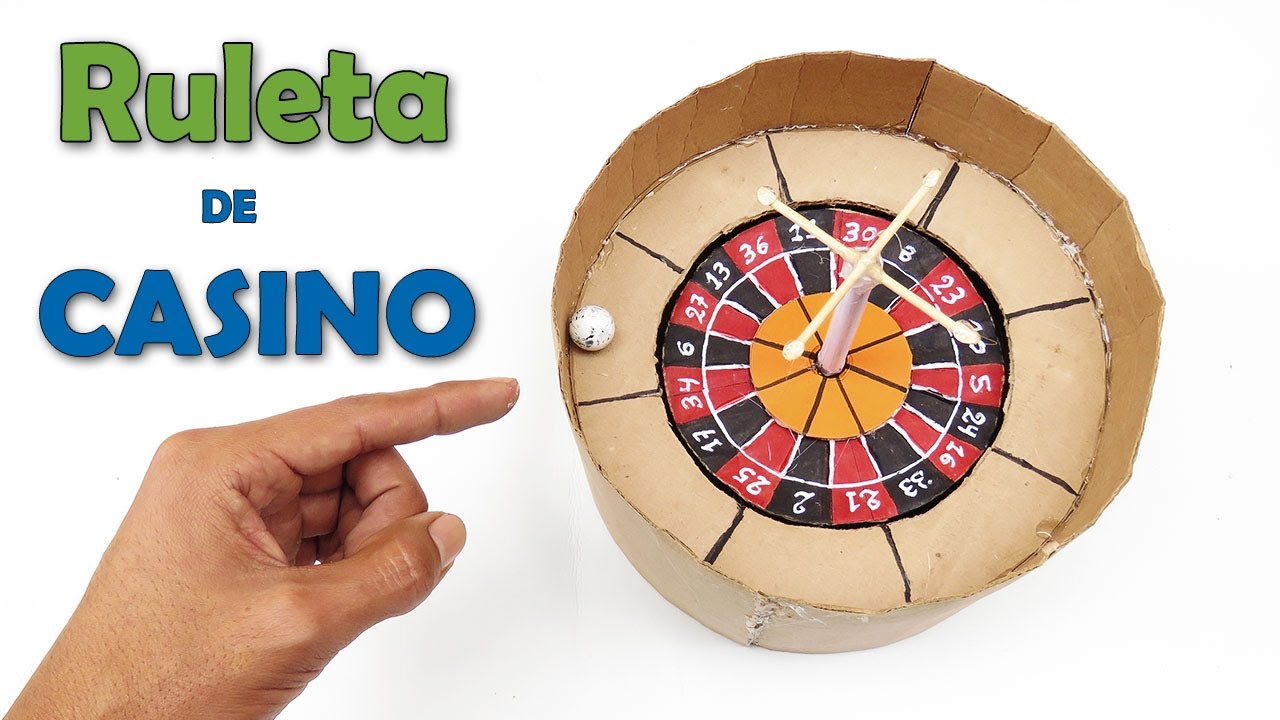 Como Hacer Una Ruleta De Casino (Ruleta De Cart&oacute;n) - How to make a casino roulette