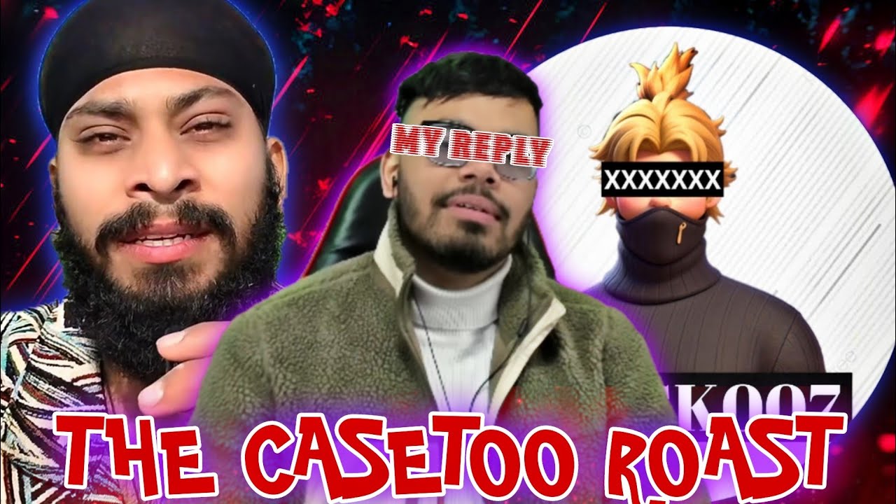 MY REPLY TO CASETOO ROAST😡 STOP MAKING WRONG PREDICTIONS🙏 VANTX @areyjaggi @casetooclips