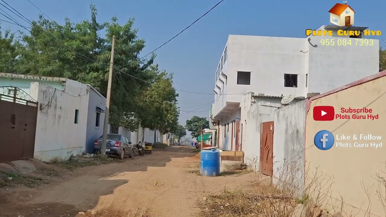 300 sqyds Plot for Sale in Lakeview colony @ Bandlaguda Near Islmia college | 📞 955 084 7393
