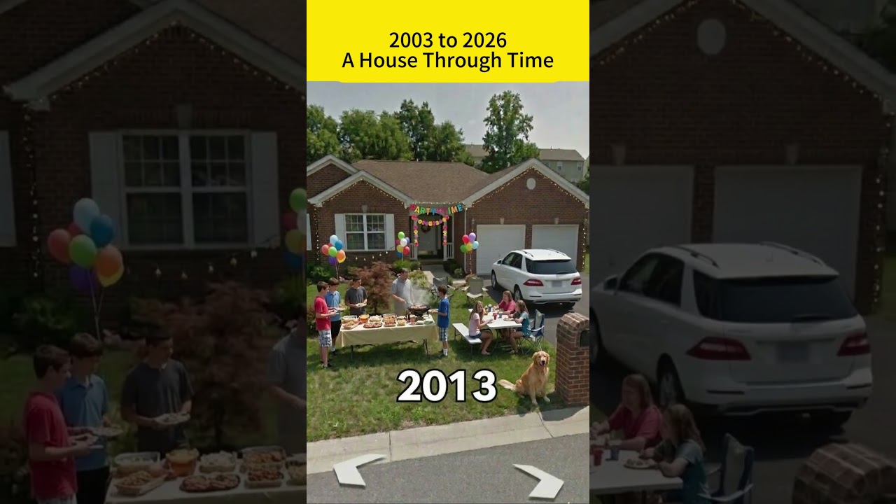 2003 vs 2026. What happened here? 🥹 #shorts #beforeandafter  #lostintime  #nostalgia