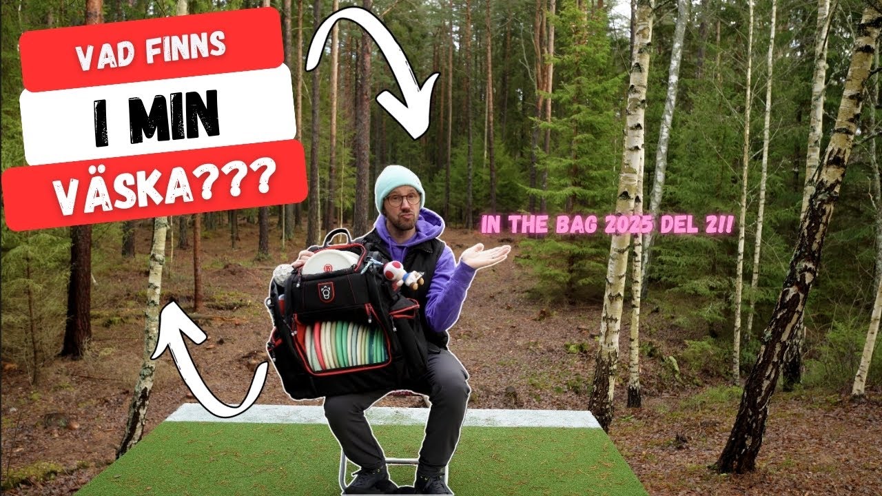 What’s in the Bag 2025? 🥏 Detta har en Kastaplast ambassadör i väskan!