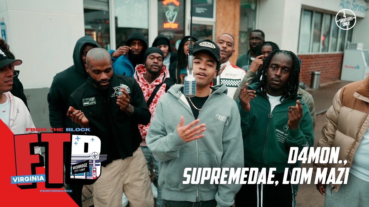 d4mon., SupremeDae, LOM MAZI - Flawed | From The Block Performance 🎙(Woodbridge, Virginia)