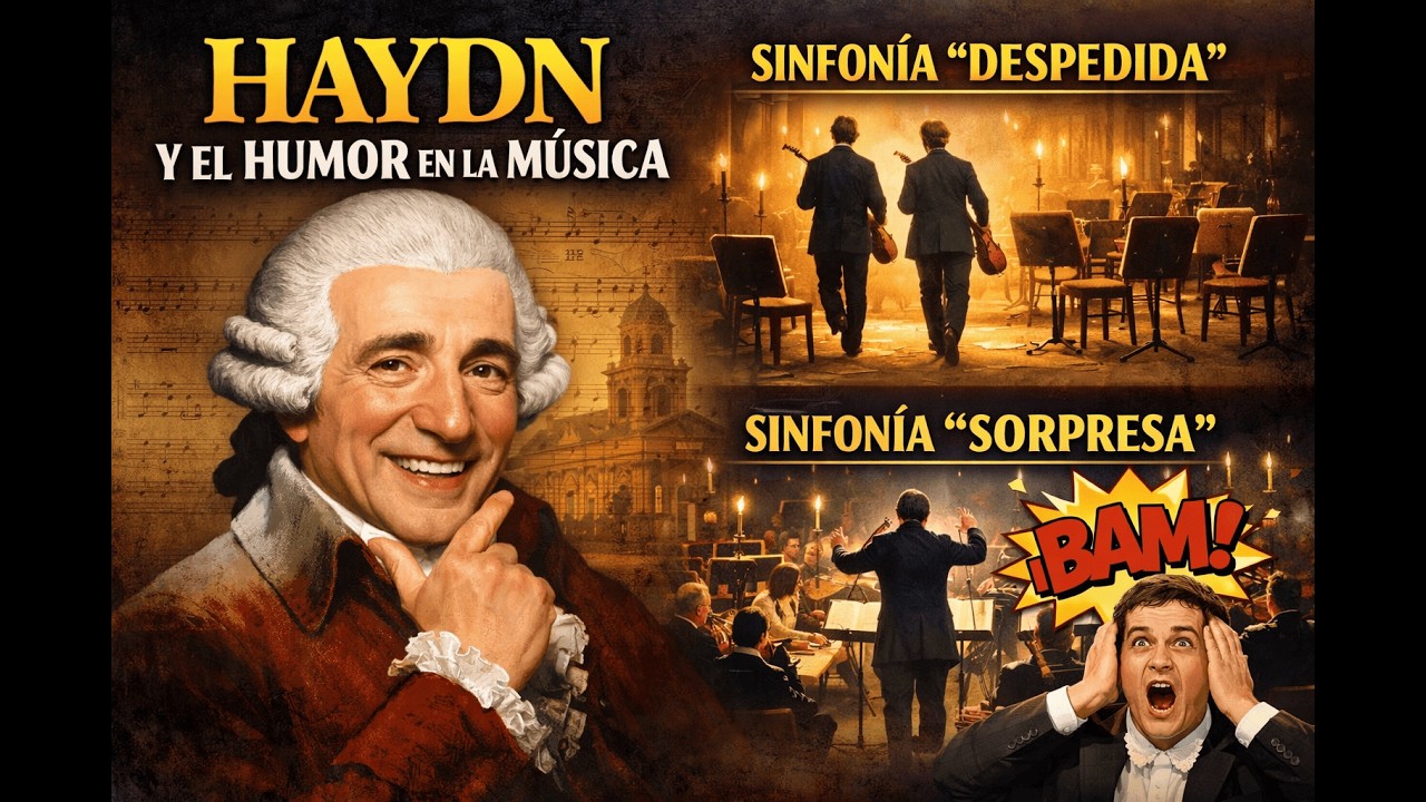 Más allá de las reglas: El humor estructural de Joseph Haydn