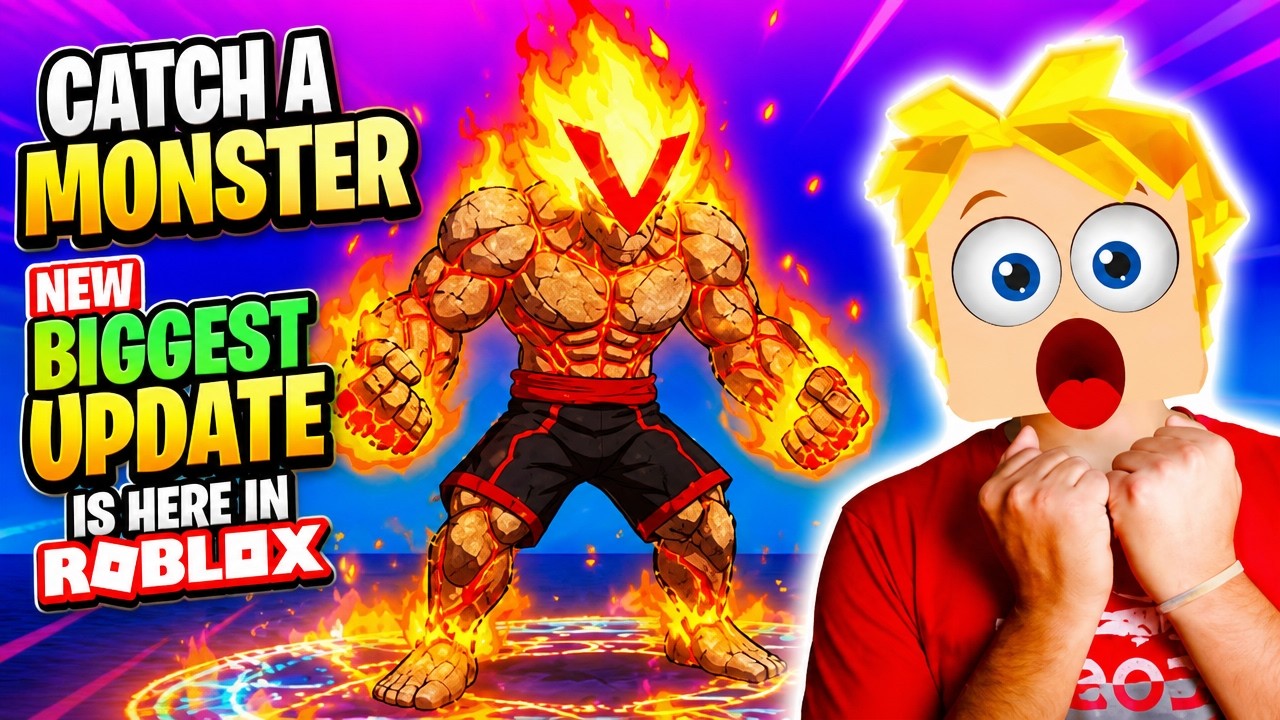 Catch A Monster NEW BIGGEST UPDATE is Here In Roblox 